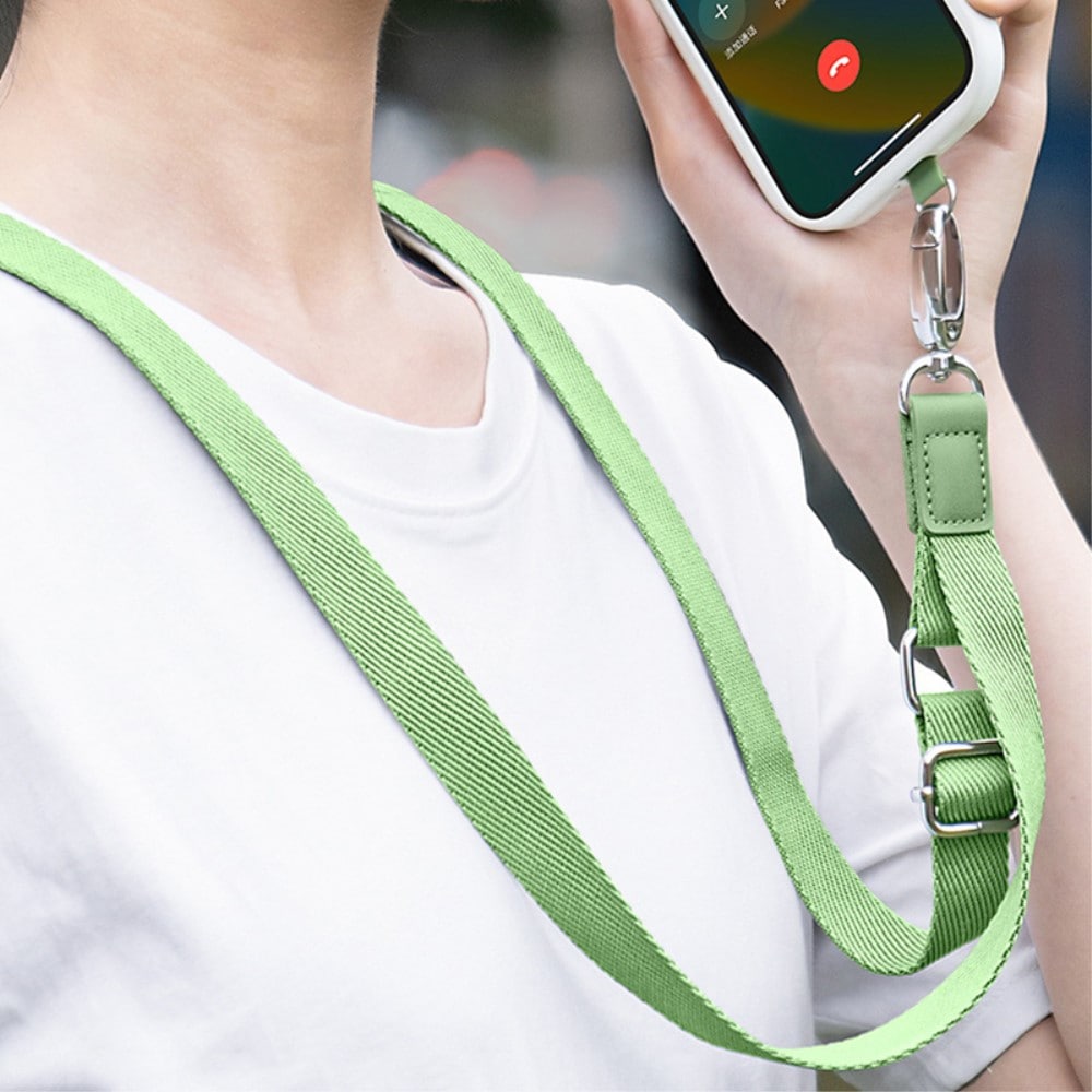 Justerbar skulderrem til telefon, Sort