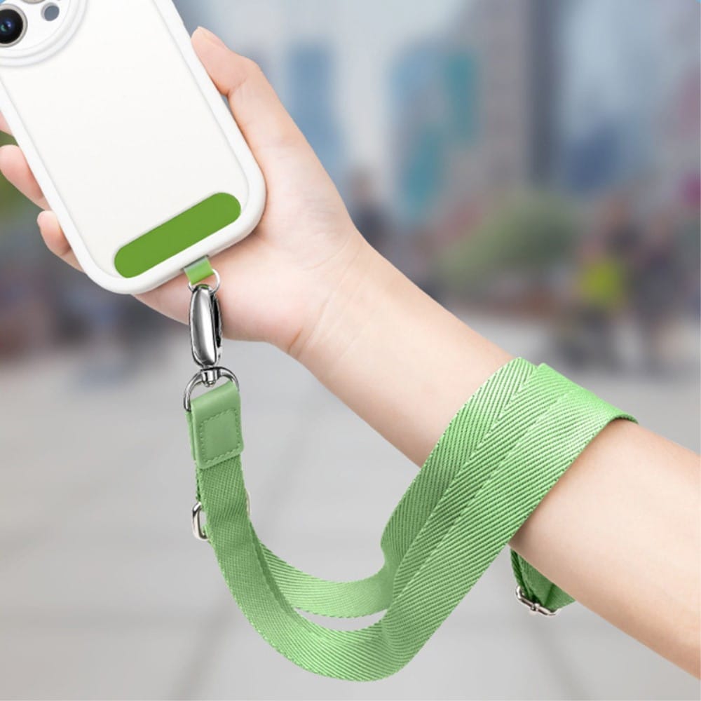 Justerbar skulderrem til telefon, Sort
