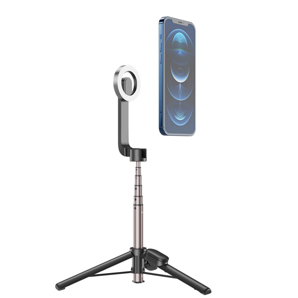 MagSafe mobilstativ/selfie-stang, Sort