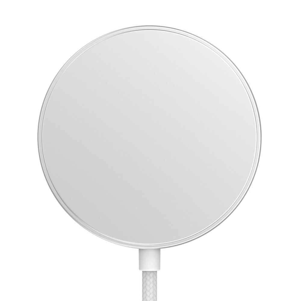 Qi2 magnetisk trådløs oplader 15W, Hvid