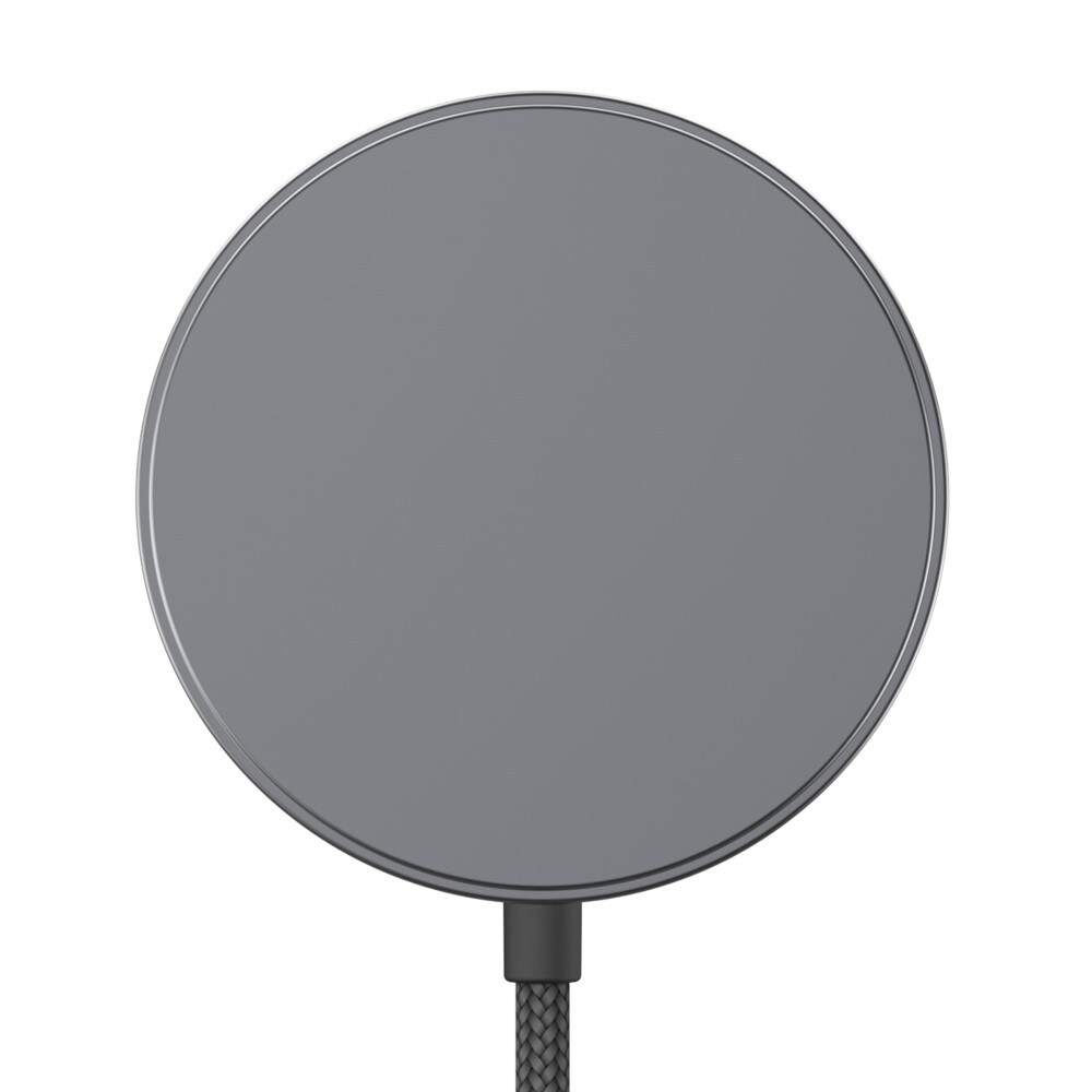 Qi2 magnetisk trådløs oplader 15W, Sort