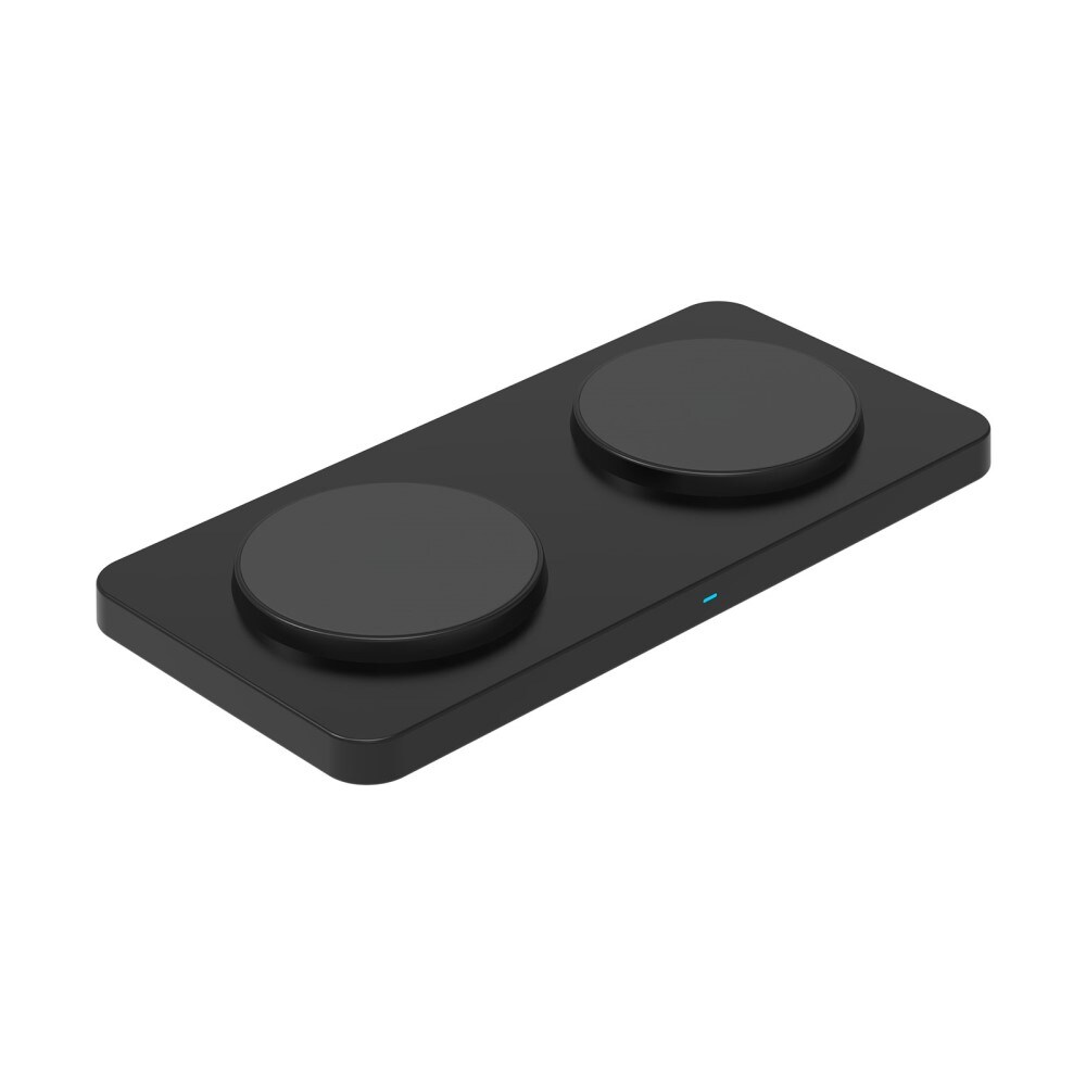 Trådløs magnetisk 2-i-1 oplader 30W, Sort