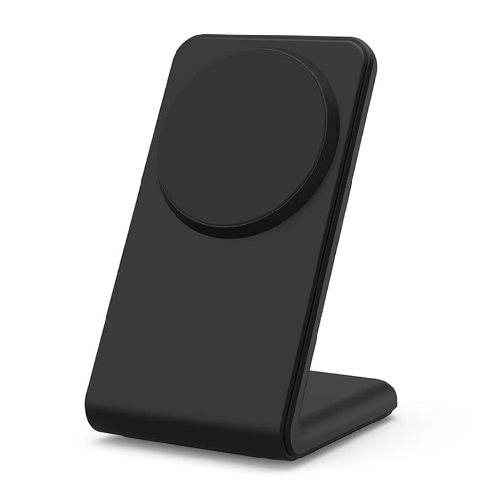 Moderne magnetisk trådløs opladningsstander, Sort