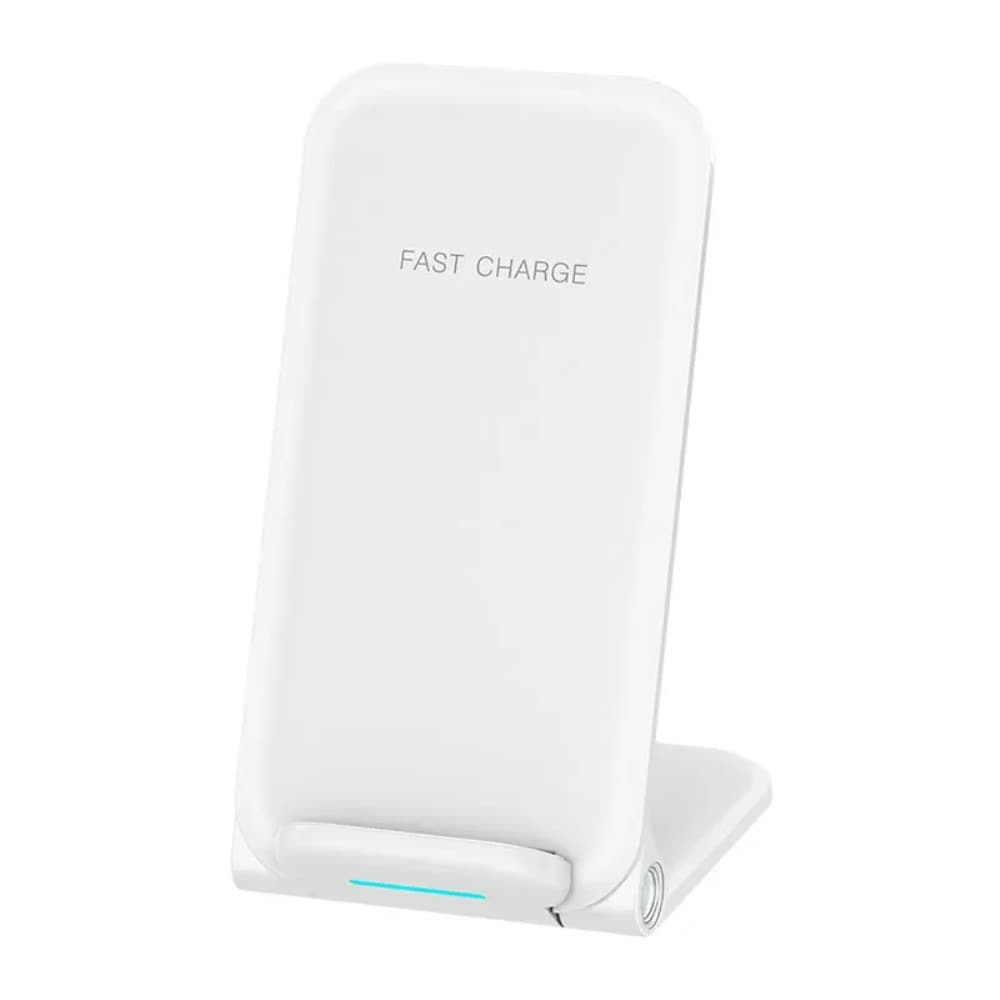 Trådløs foldbar opladningsstander 15W, Hvid