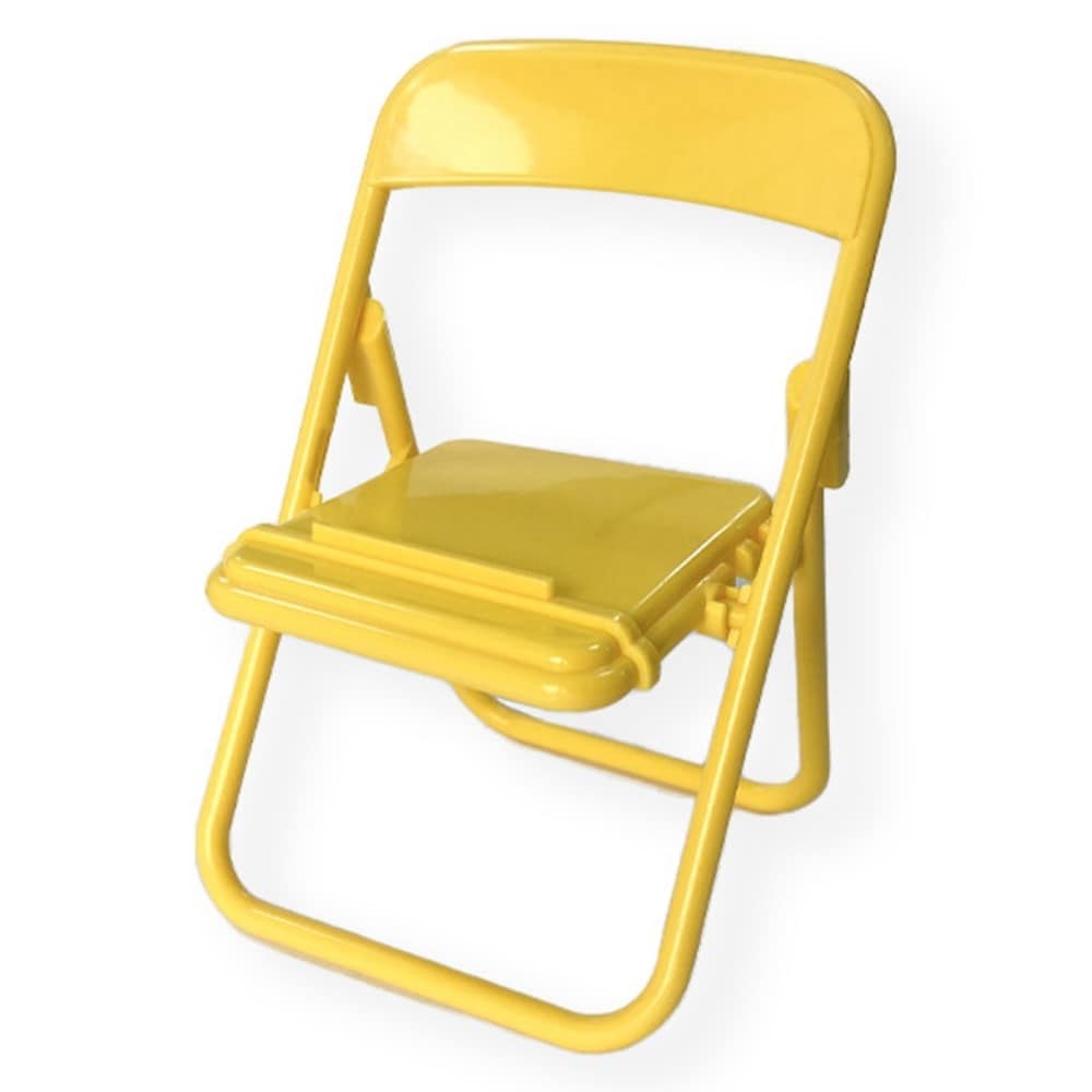 Mobilstol / bordsholder, Gul