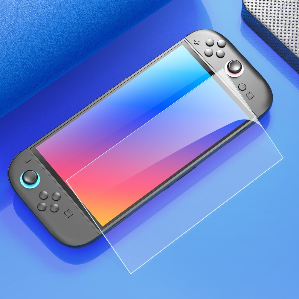 Nintendo Switch 2 Fuldtdækkende skærmbeskytter i hærdet glas