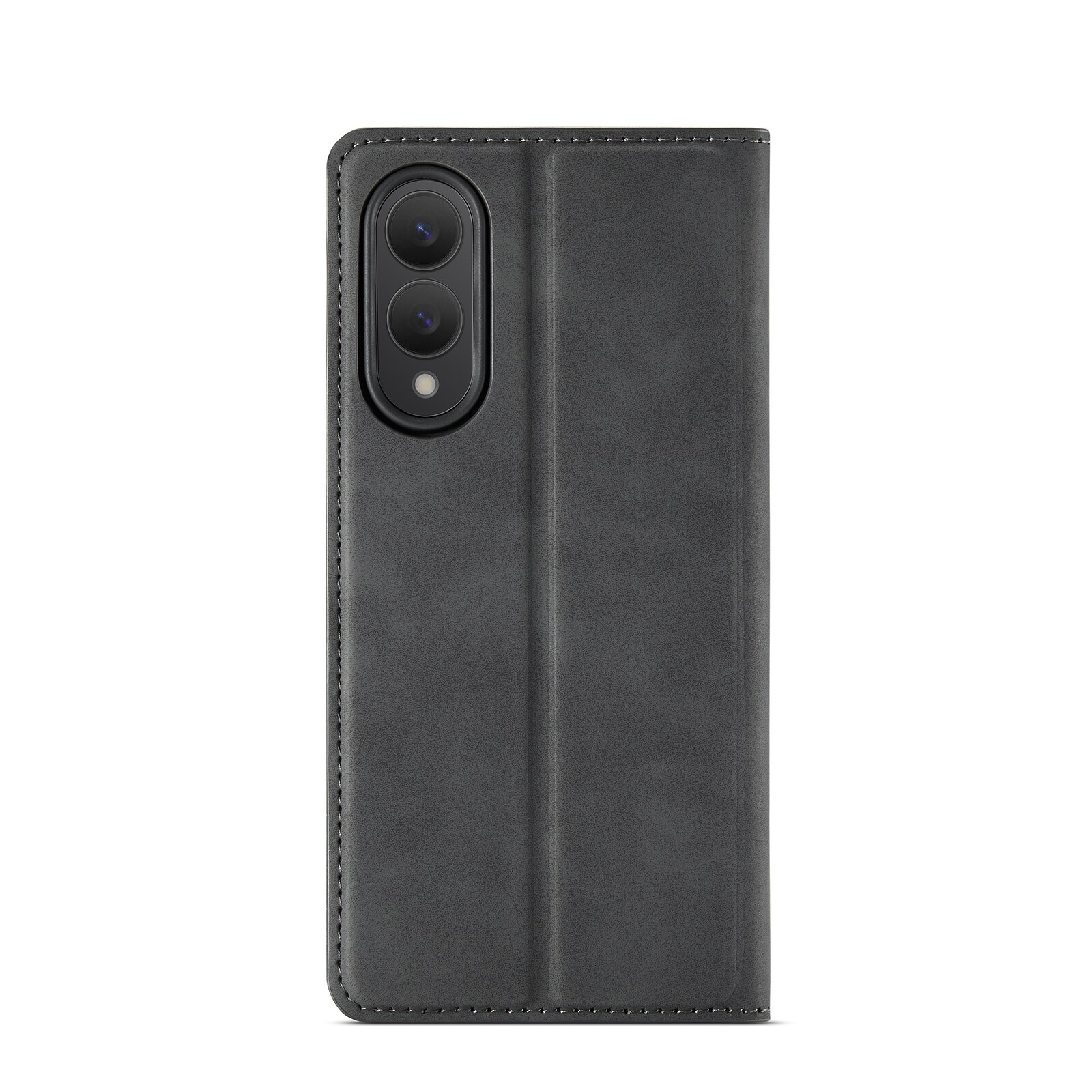 Samsung Galaxy S25 Edge Slankt etui med kortholder, Sort
