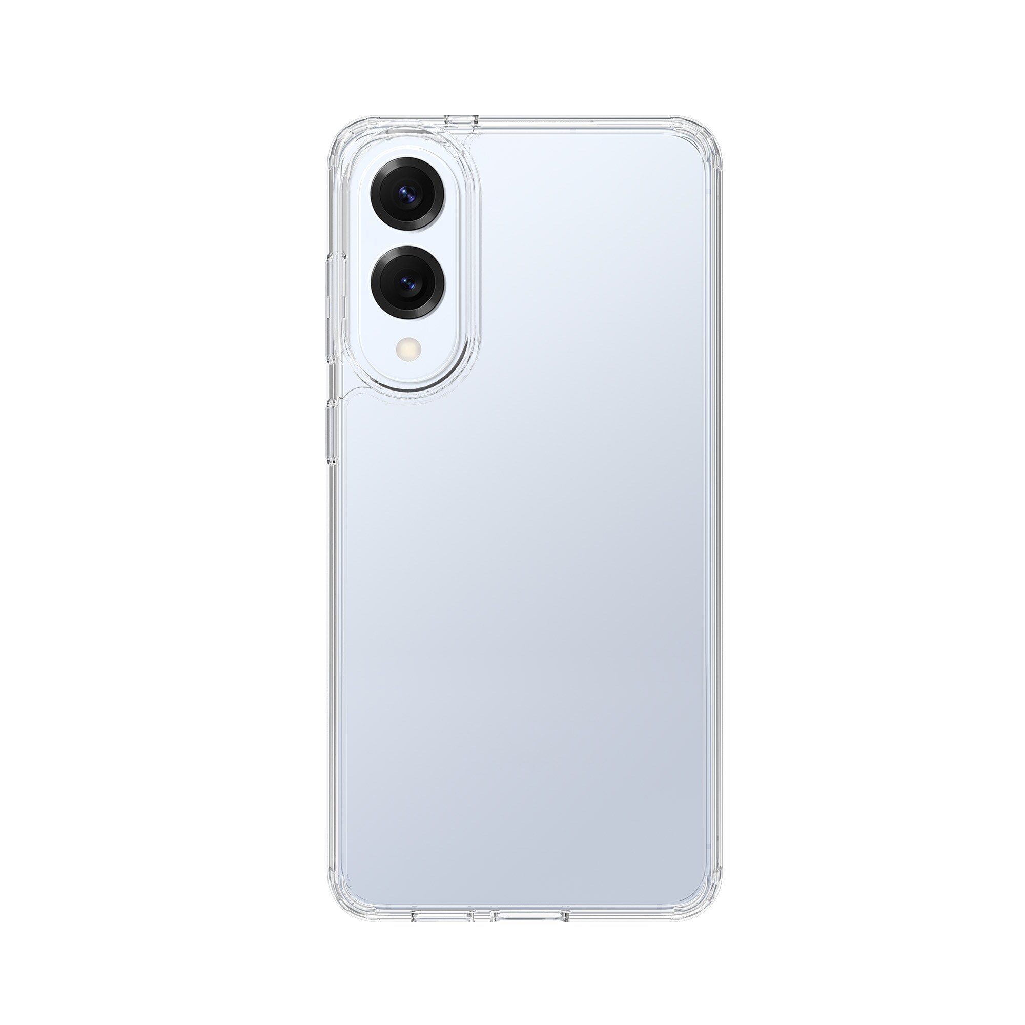 Samsung Galaxy S25 Edge Crystal Hybrid-cover, Gennemsigtig