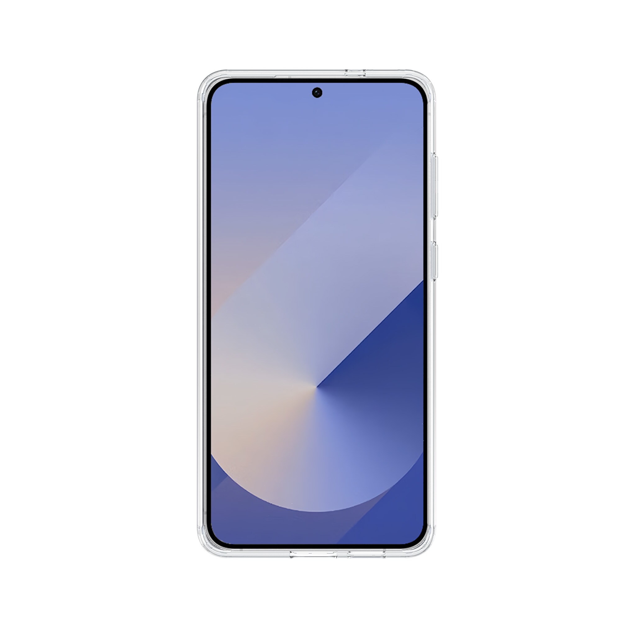 Samsung Galaxy S25 Edge Crystal Hybrid-cover, Gennemsigtig