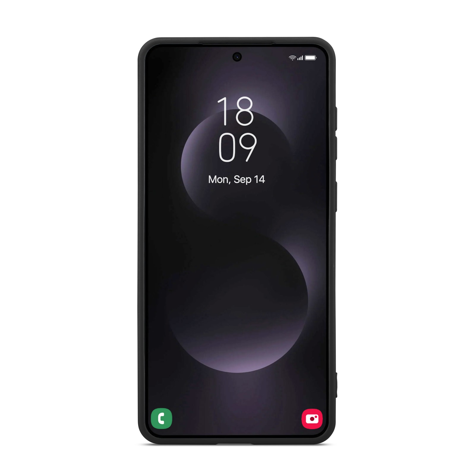 Samsung Galaxy S25 Edge Mobilcover i TPU, Sort