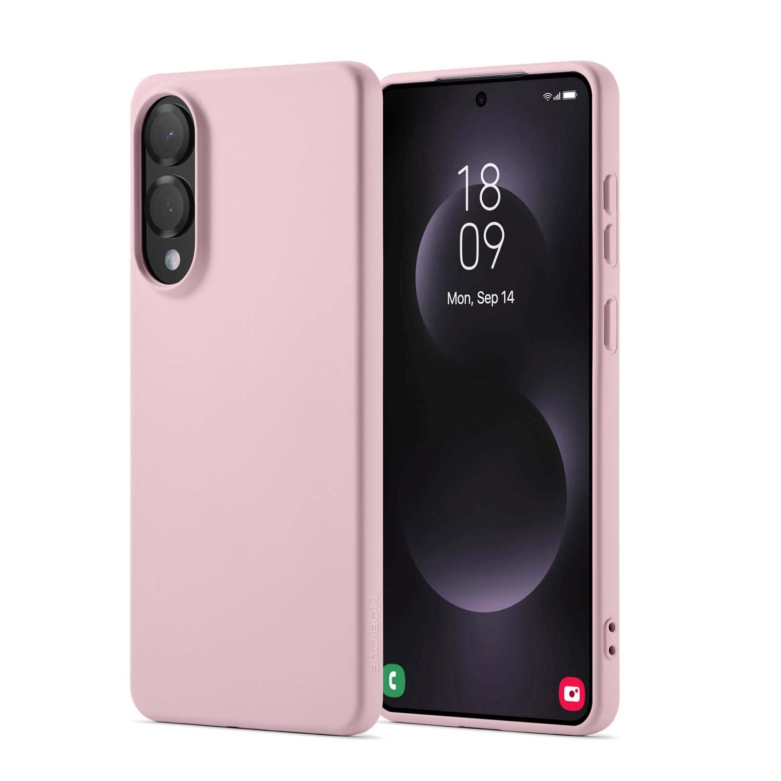 Samsung Galaxy S25 Edge Mobilcover i TPU, Lyserød