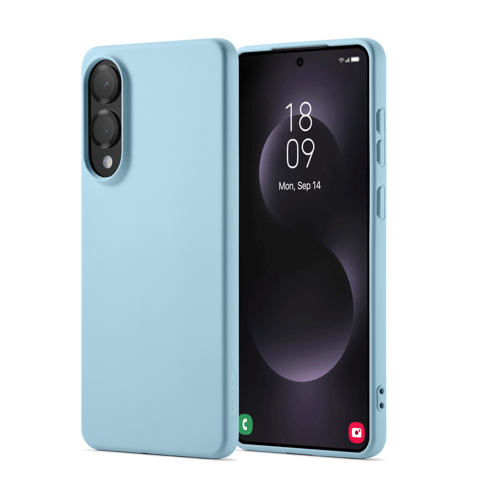 Samsung Galaxy S25 Edge Mobilcover i TPU, Blå