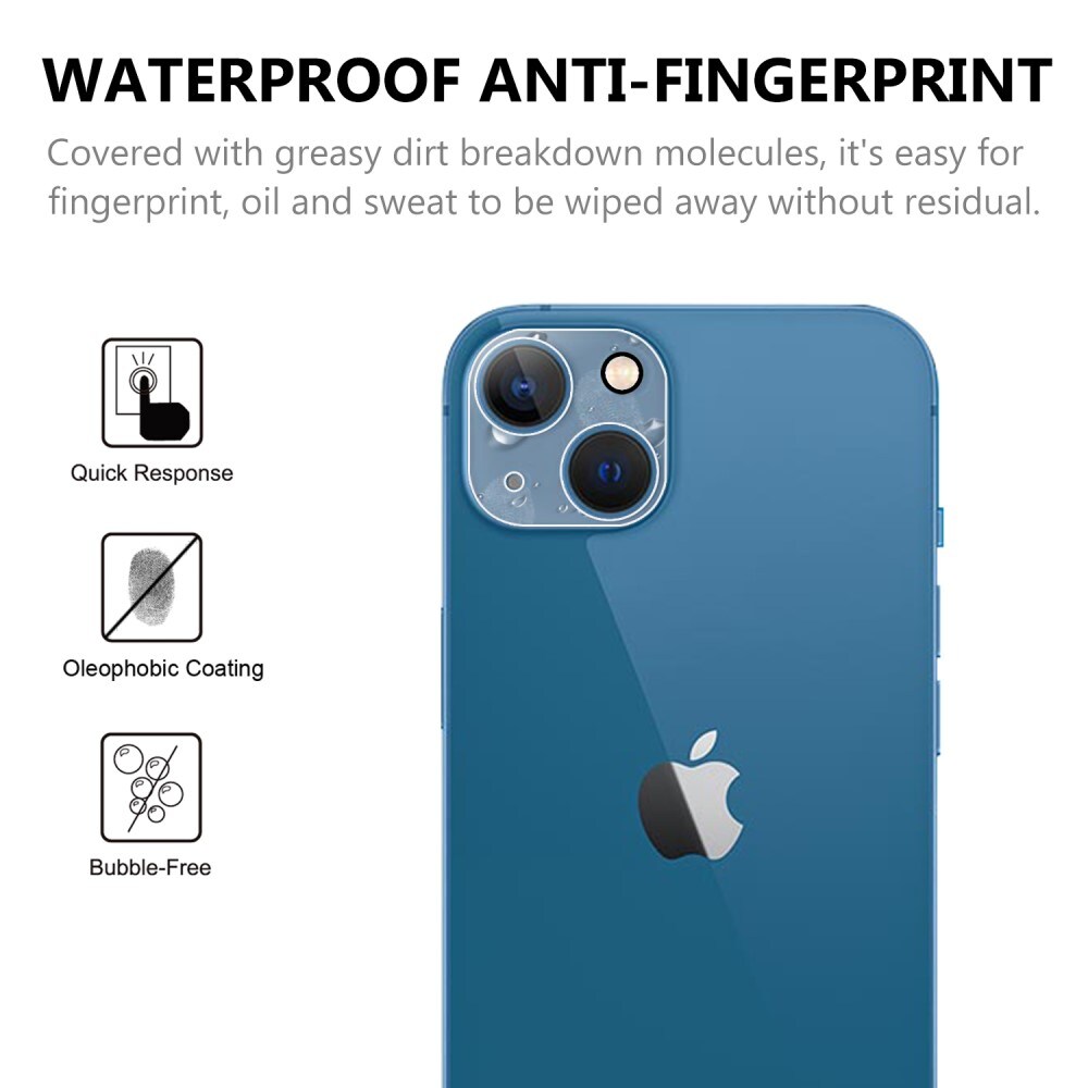 iPhone 14 Plus Linsebeskyttelse i hærdet glas