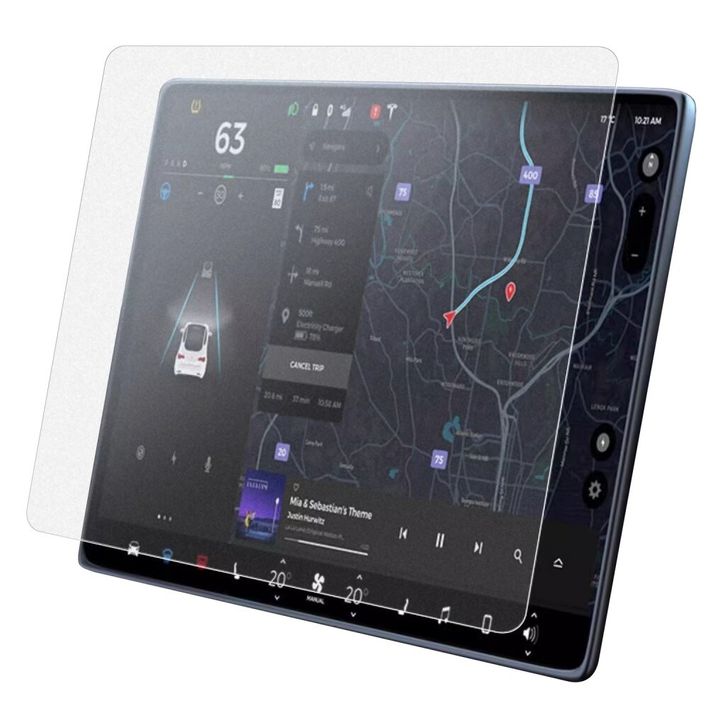 Tesla Model Y/3 Mat skærmbeskytter i hærdet glas