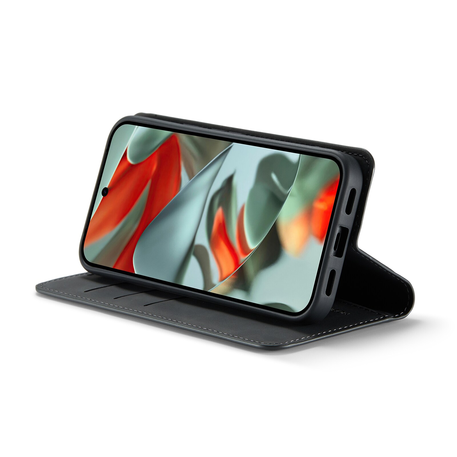 Google Pixel 10 Slankt etui med kortholder, Sort