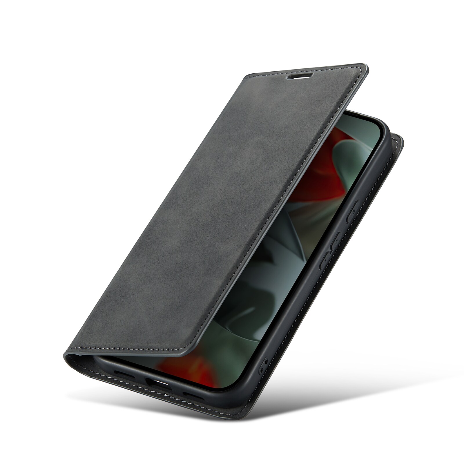Google Pixel 10 Pro XL Slankt etui med kortholder, Sort