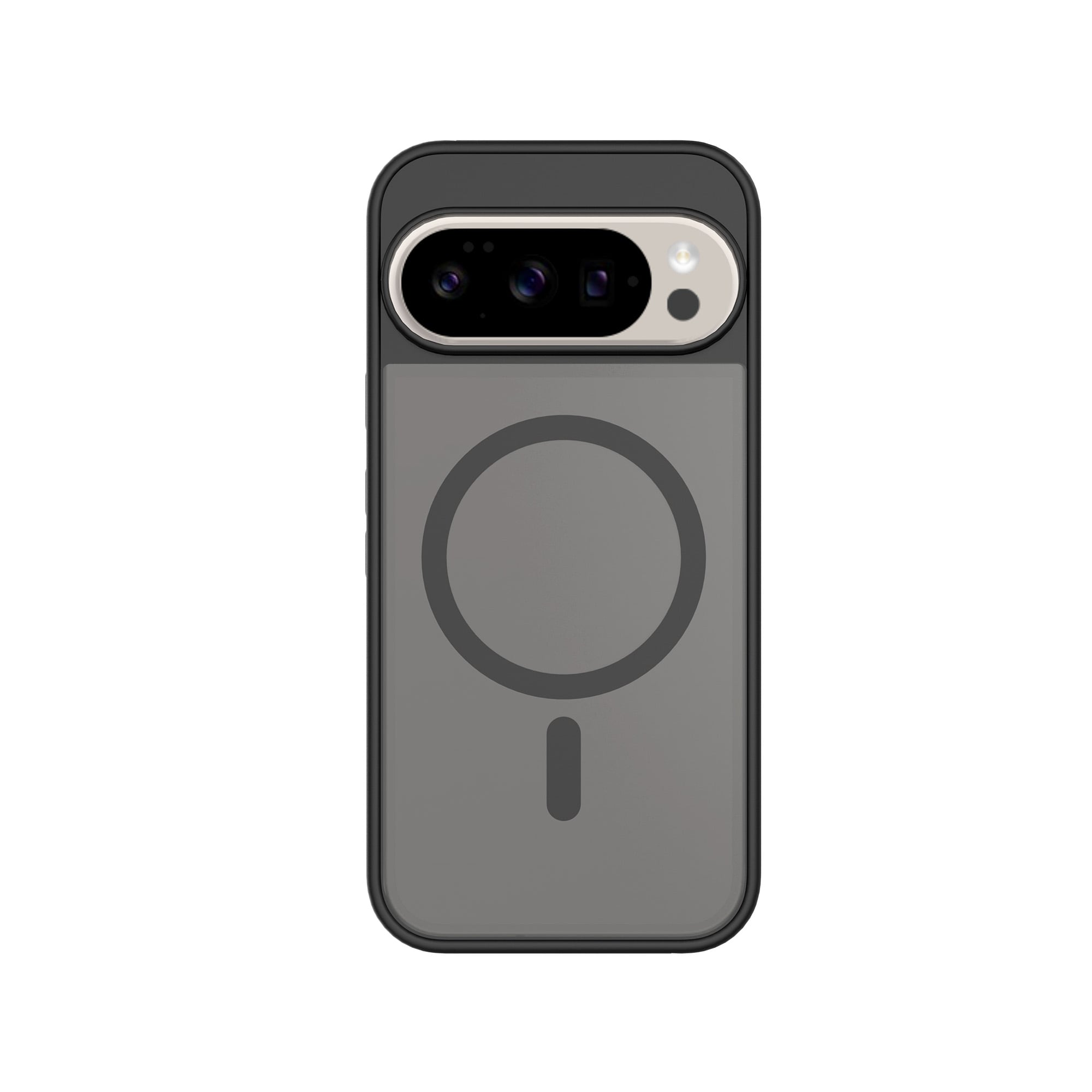 Google Pixel 10 Hybrid-cover magnetisk, Frosted Black