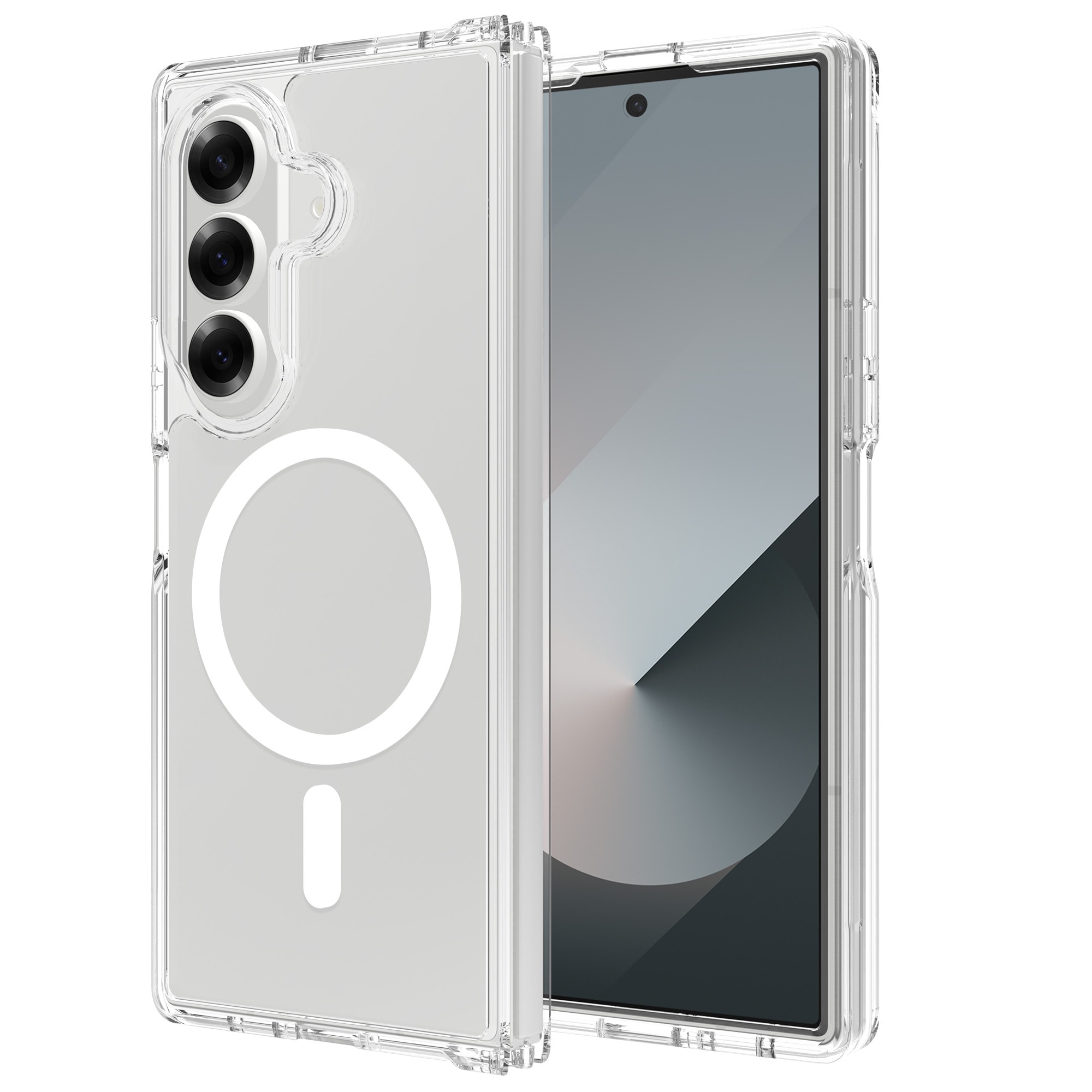 Samsung Galaxy Z Fold 7 MagSafe Hybrid-cover, Gennemsigtig