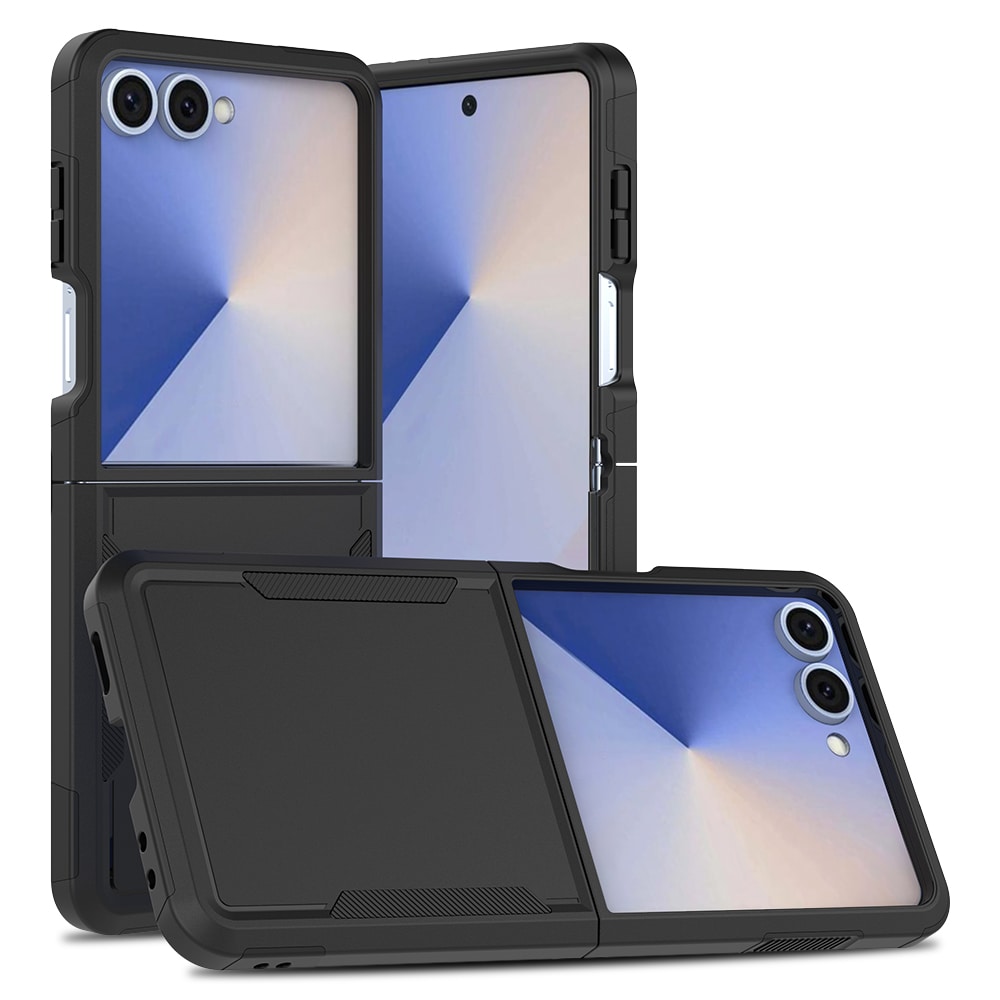 Samsung Galaxy Z Flip 7 Hybridcover Off-road, Sort