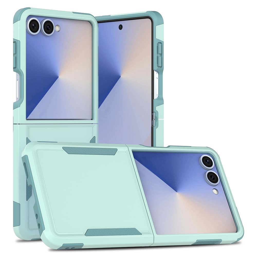 Samsung Galaxy Z Flip 7 Hybridcover Off-road, Mintgrøn