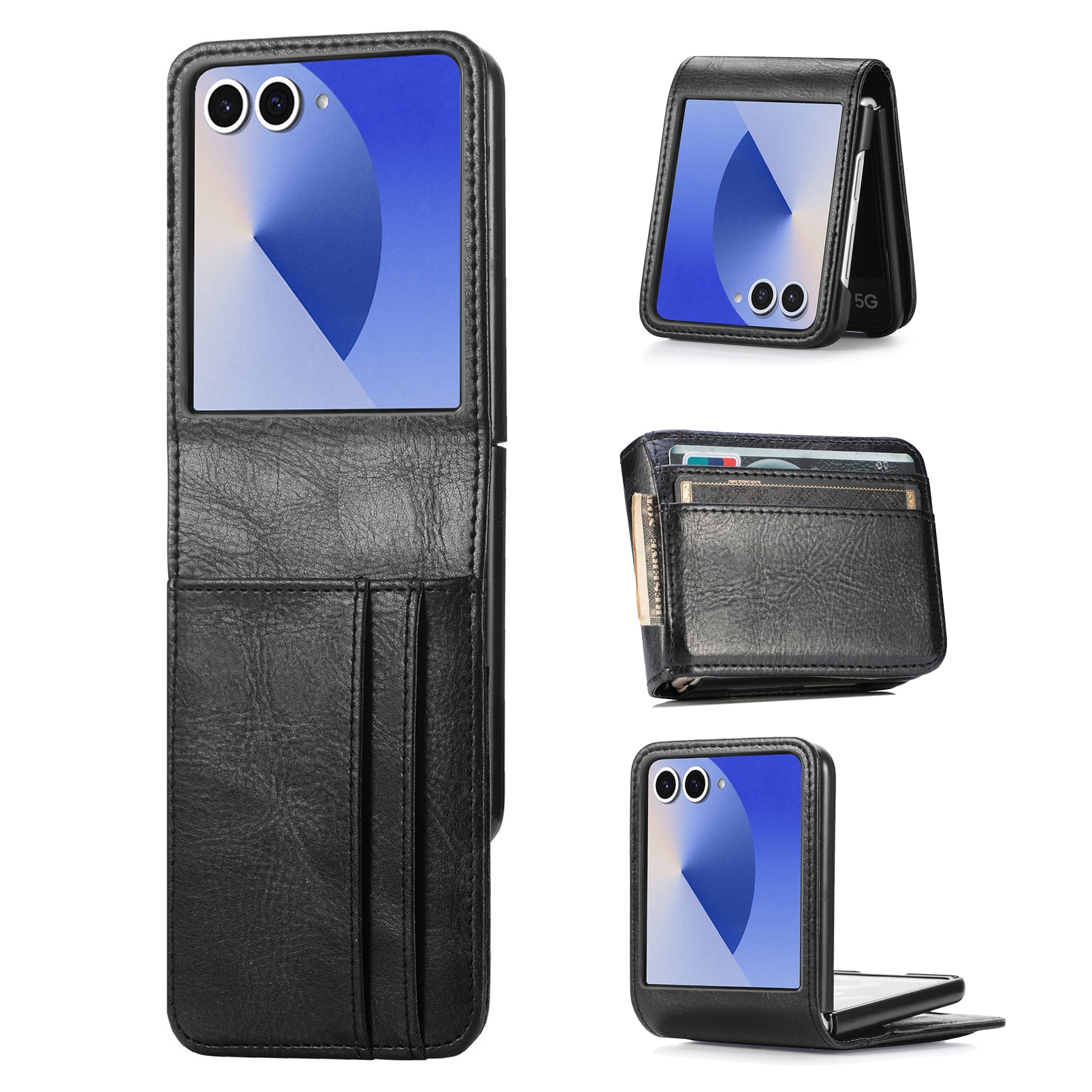 Samsung Galaxy Z Flip 7 Enkelt mobiletui, Sort
