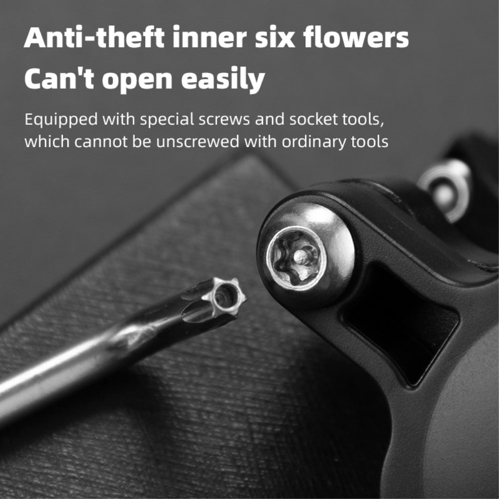 Apple AirTag Holder til cykel, Sort