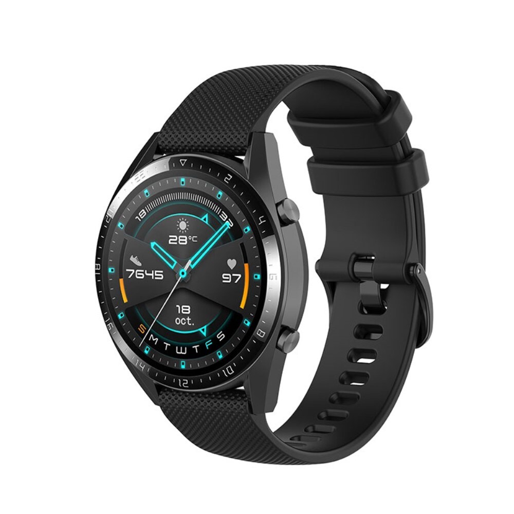 Huawei Watch GT 3 42mm/Watch GT 2 42mm Armbånd i silikone, Sort