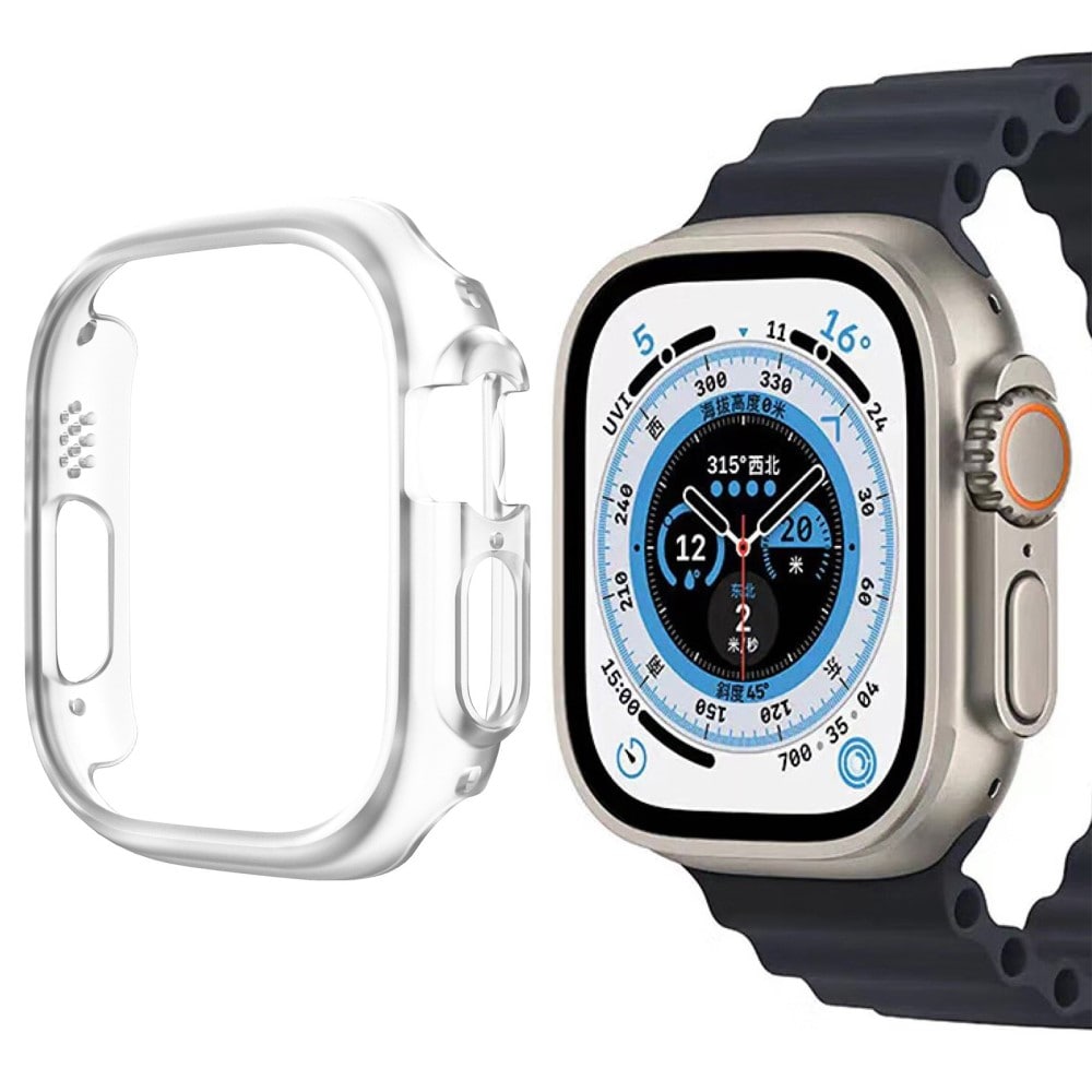 Apple Watch Ultra 49mm 1st Gen Hårdt Cover, Gennemsigtig