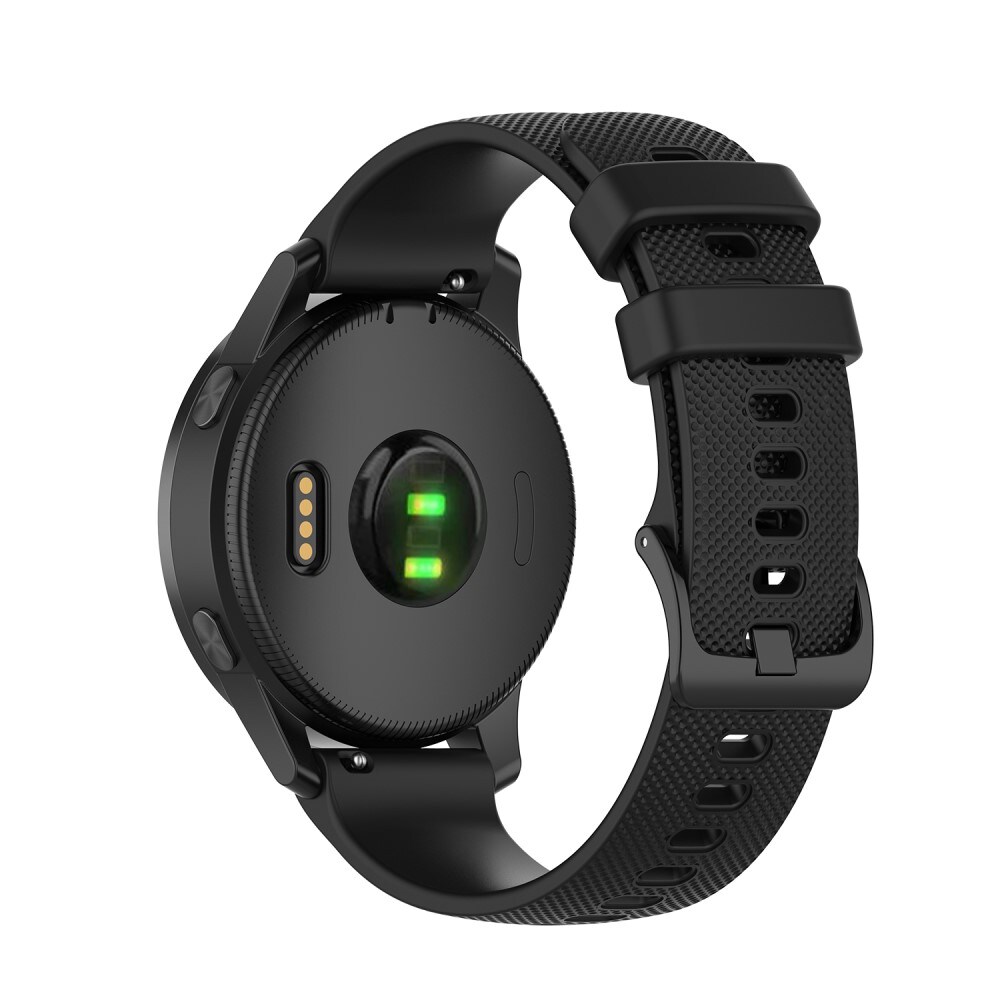Garmin Vivoactive 4 Armbånd i silikone, Sort