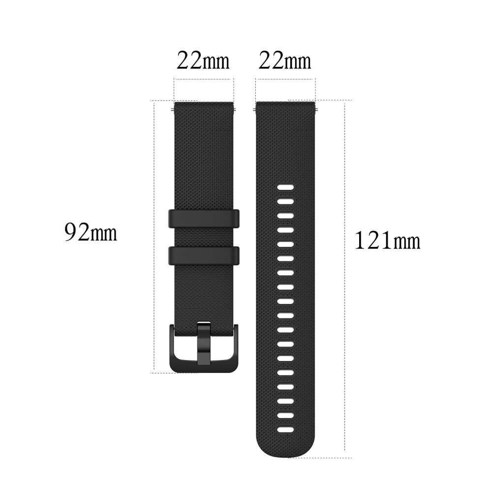 Garmin Forerunner 255 Armbånd i silikone, Sort