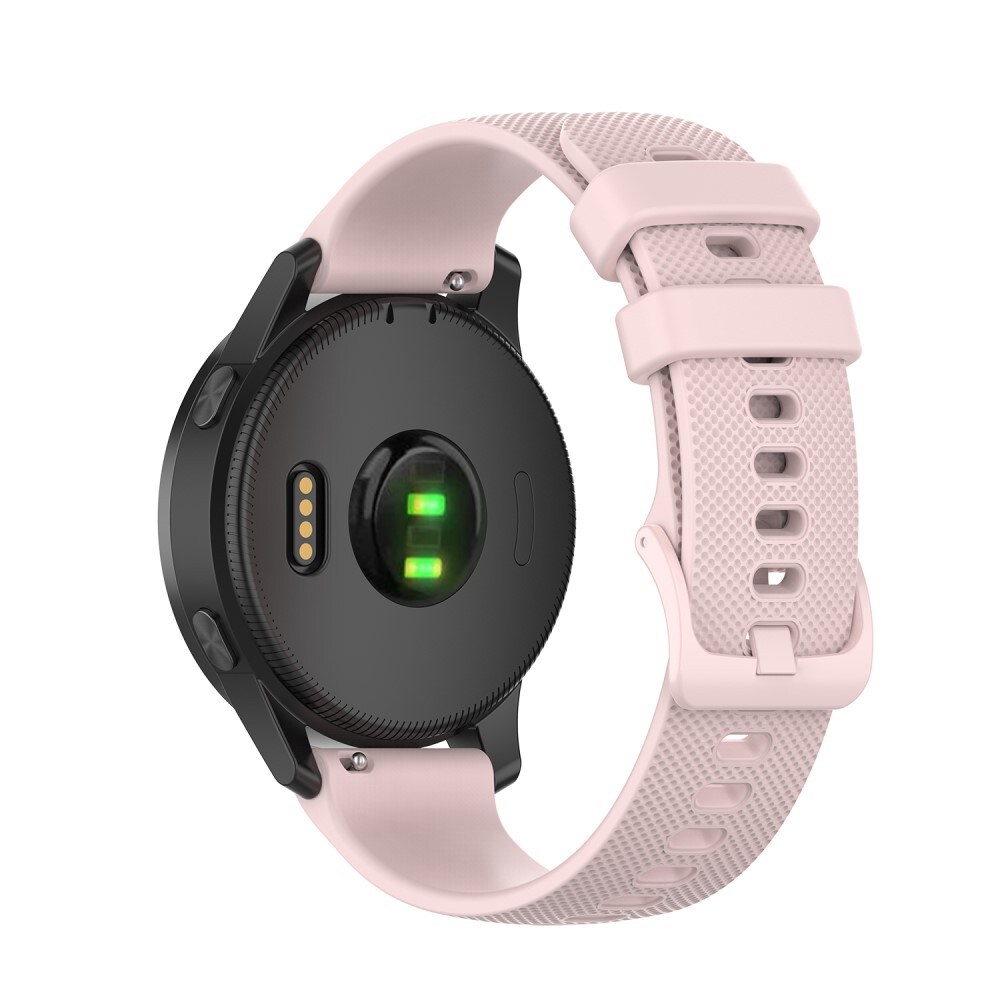 Garmin Vivoactive 4 Armbånd i silikone, Lyserød