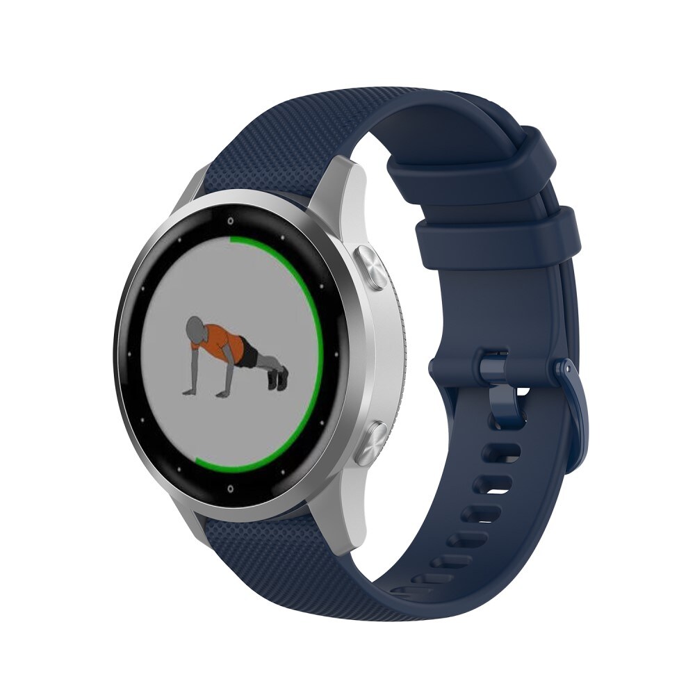 Garmin Vivoactive 4s Armbånd i silikone, Blå