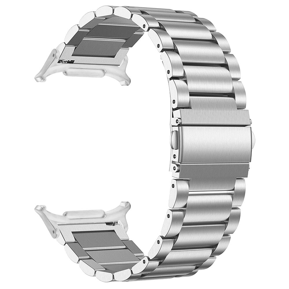 Samsung Galaxy Watch Ultra 47mm Stilrent linkarmbånd i metal, Sølv