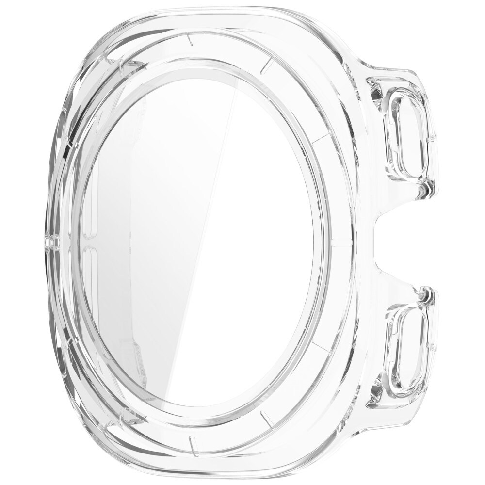 Samsung Galaxy Watch Ultra 47mm Heldækkende cover med indbygget skærmbeskytter, Gennemsigtig