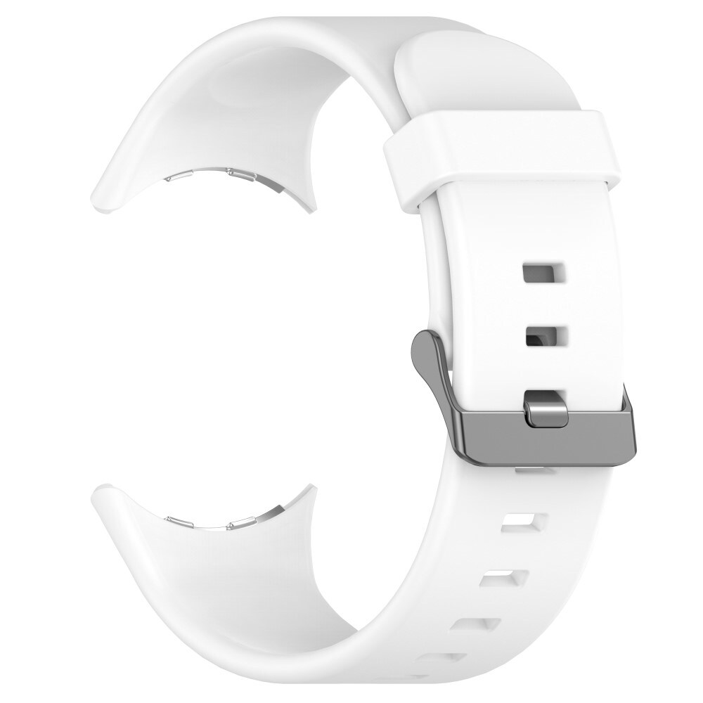 Google Pixel Watch 3 45mm Armbånd i silikone, Hvid