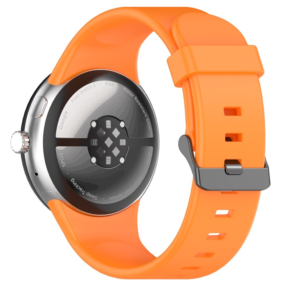 Google Pixel Watch 4 45mm Armbånd i silikone, Orange