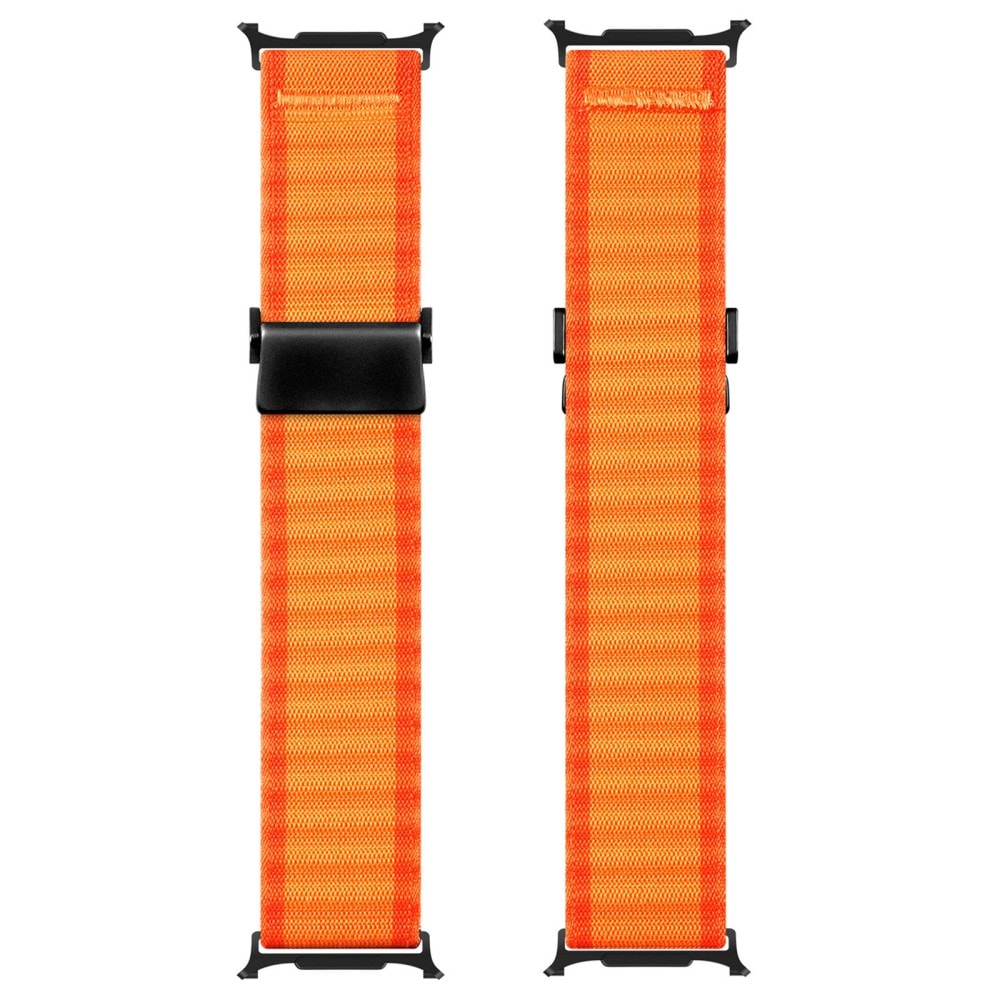 Samsung Galaxy Watch Ultra 47mm Active nylonarmbånd, Orange