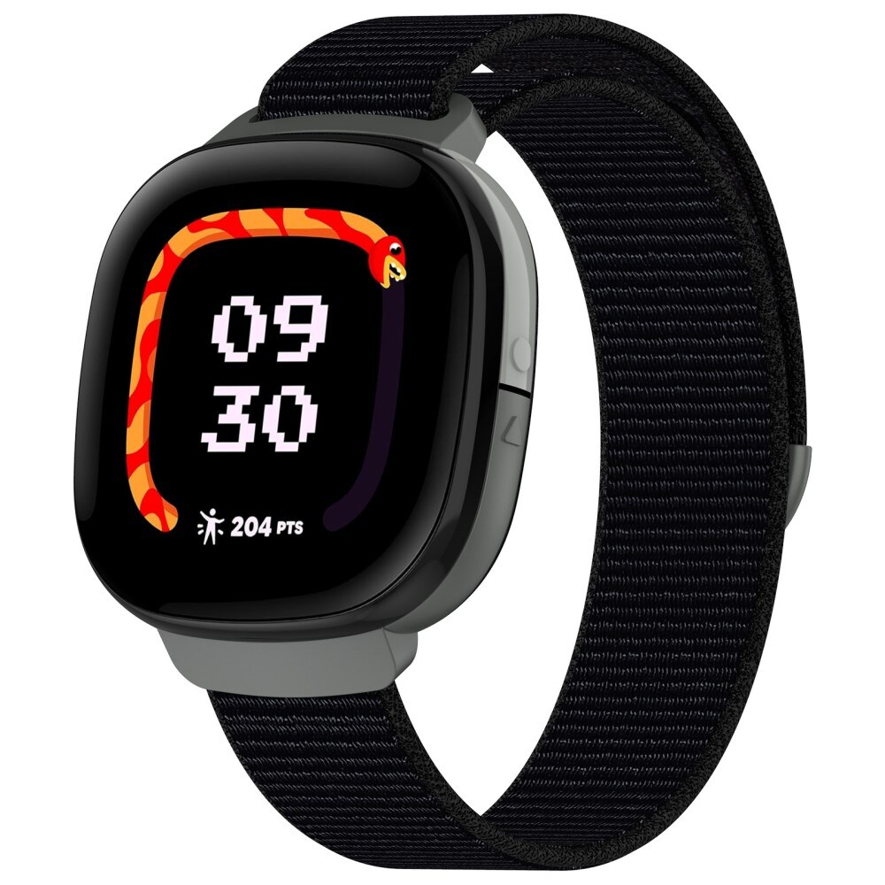 Fitbit Ace LTE Armbånd i nylon, Sort