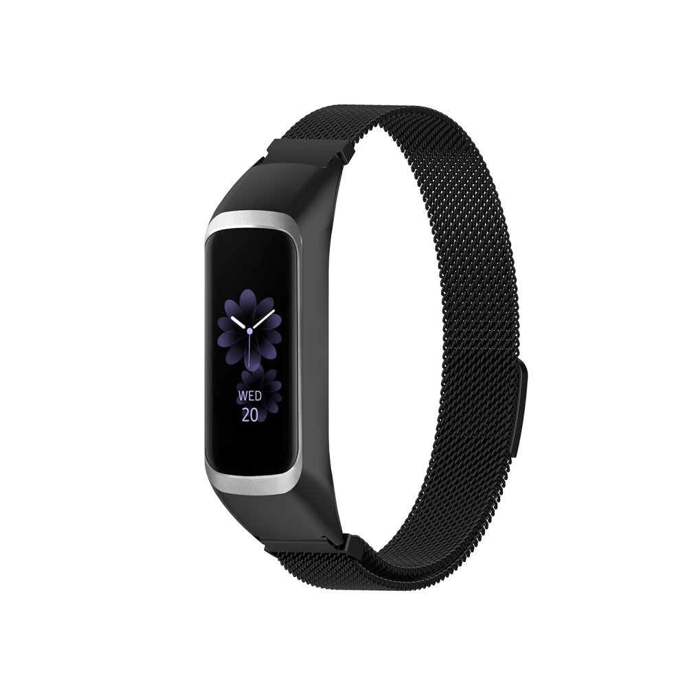Samsung Galaxy Fit 2 Armbånd Milanese Loop, Sort