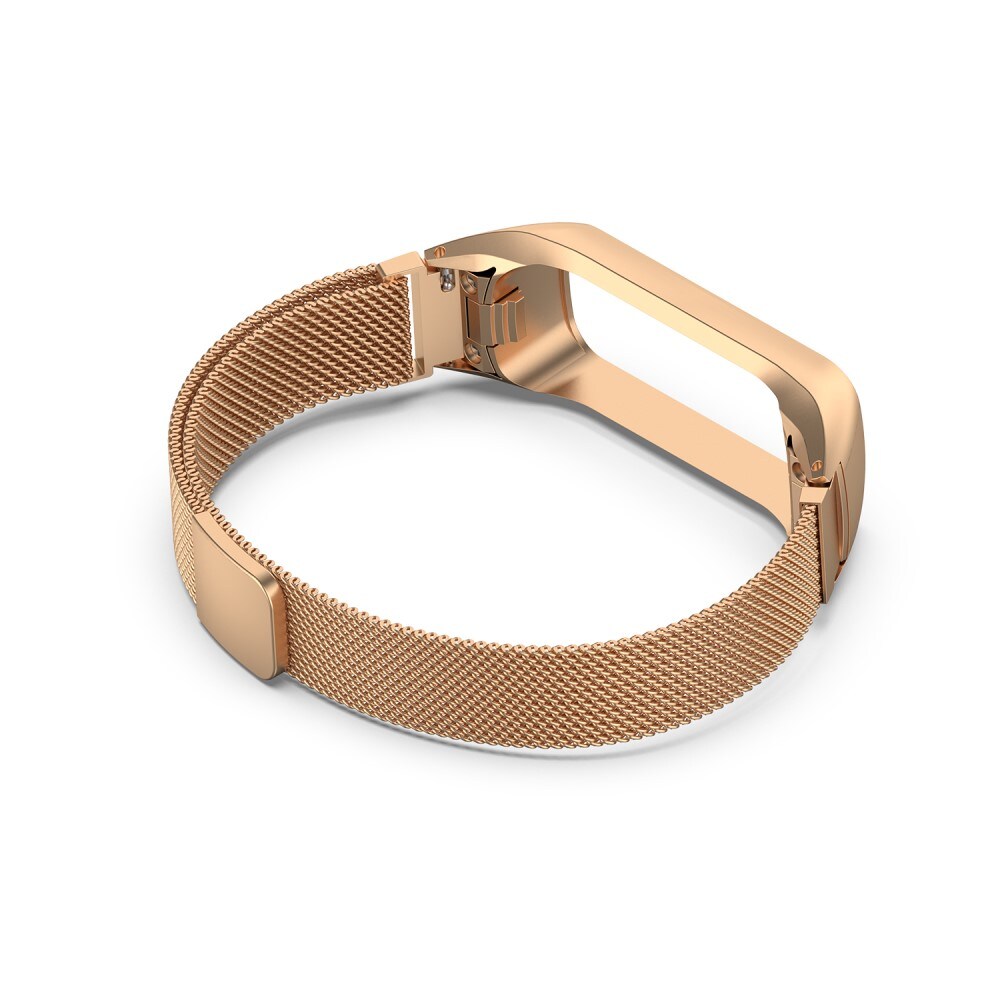 Samsung Galaxy Fit 2 Armbånd Milanese Loop, Rose guld