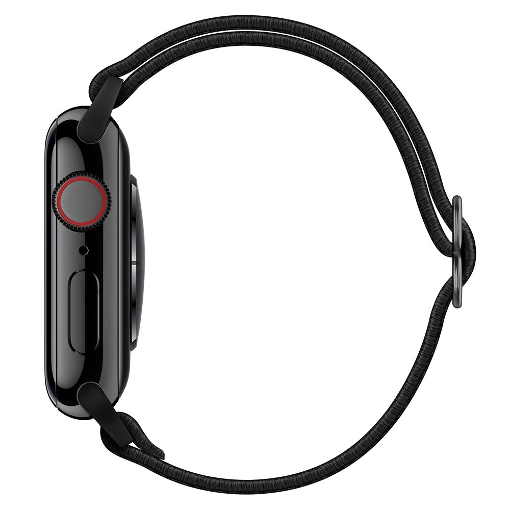 Apple Watch Series 10 42mm Armbånd i elastik, Sort