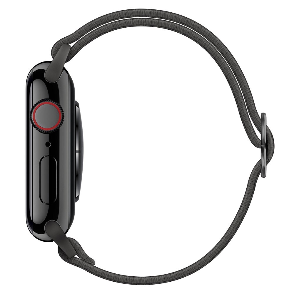 Apple Watch Series 4-6 44mm Armbånd i elastik, Grå