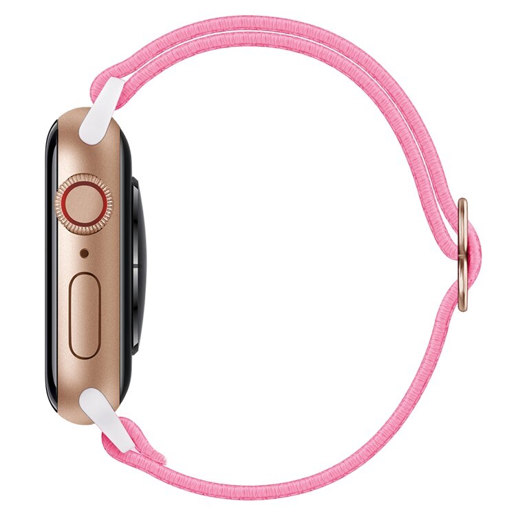Apple Watch Series 8 41mm Armbånd i elastik, Lyserød