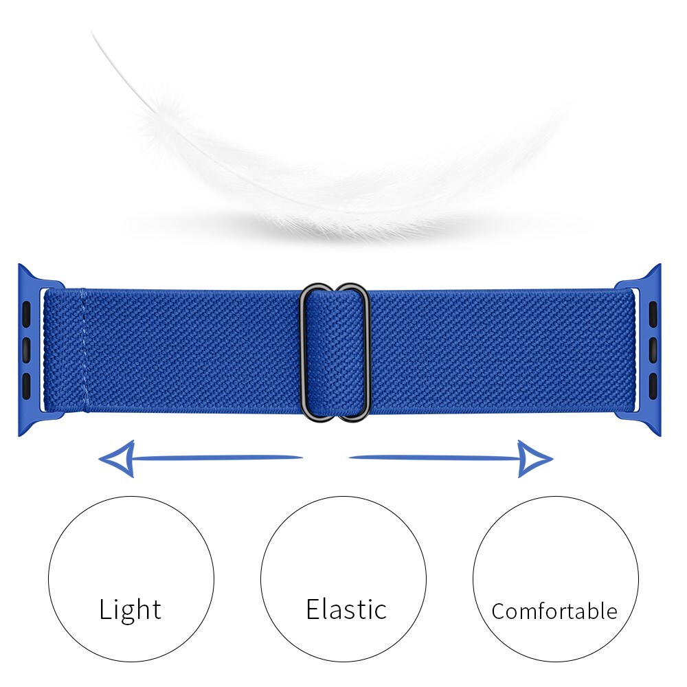Apple Watch Ultra 49mm 1st Gen Armbånd i elastik, Blå