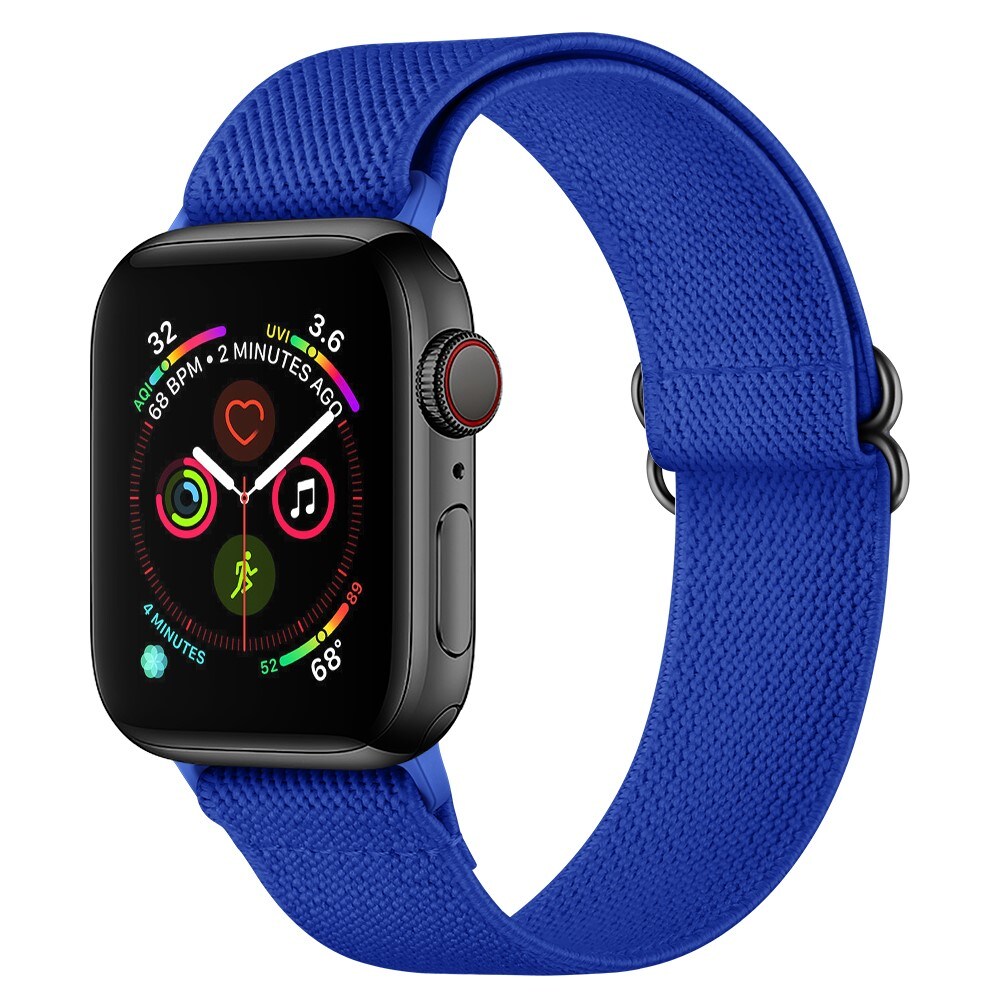 Apple Watch Ultra 49mm 1st Gen Armbånd i elastik, Blå