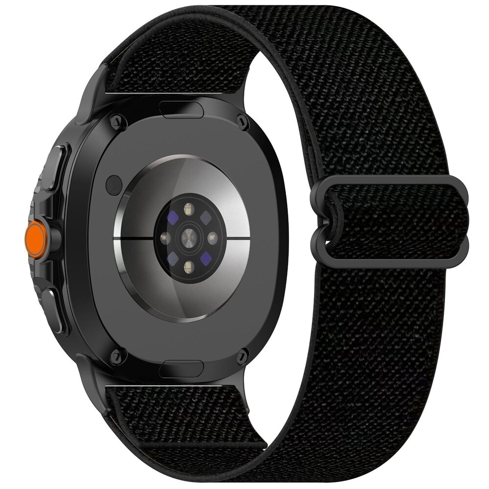 Samsung Galaxy Watch 8 Classic Armbånd i elastik, Sort