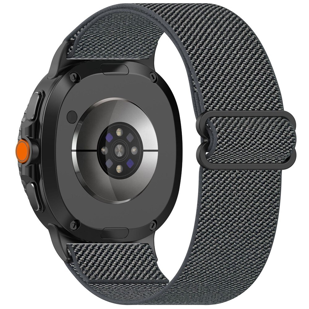 Samsung Galaxy Watch 8 Classic Armbånd i elastik, Mørkegrå