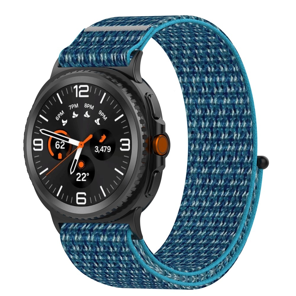 Samsung Galaxy Watch 8 40mm Armbånd i nylon, Blå