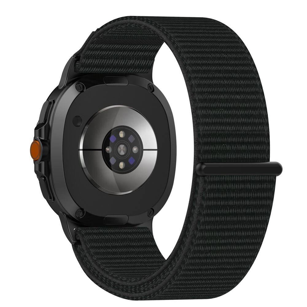 Samsung Galaxy Watch Ultra (2025) Armbånd i nylon, Sort