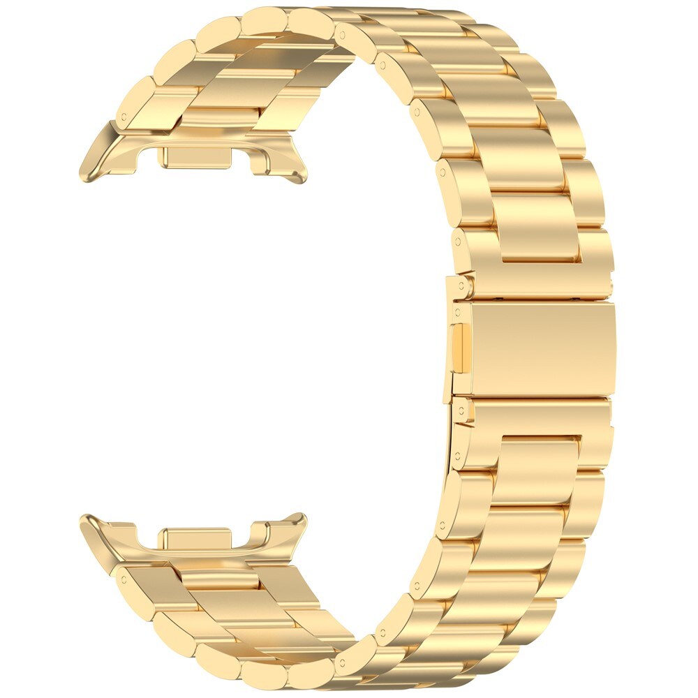 Samsung Galaxy Watch 8 44mm Stilrent linkarmbånd i metal, Guld